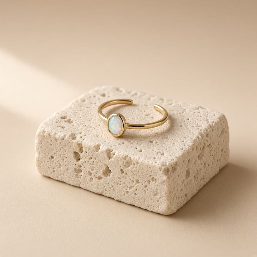 The Opal Ear Cuff